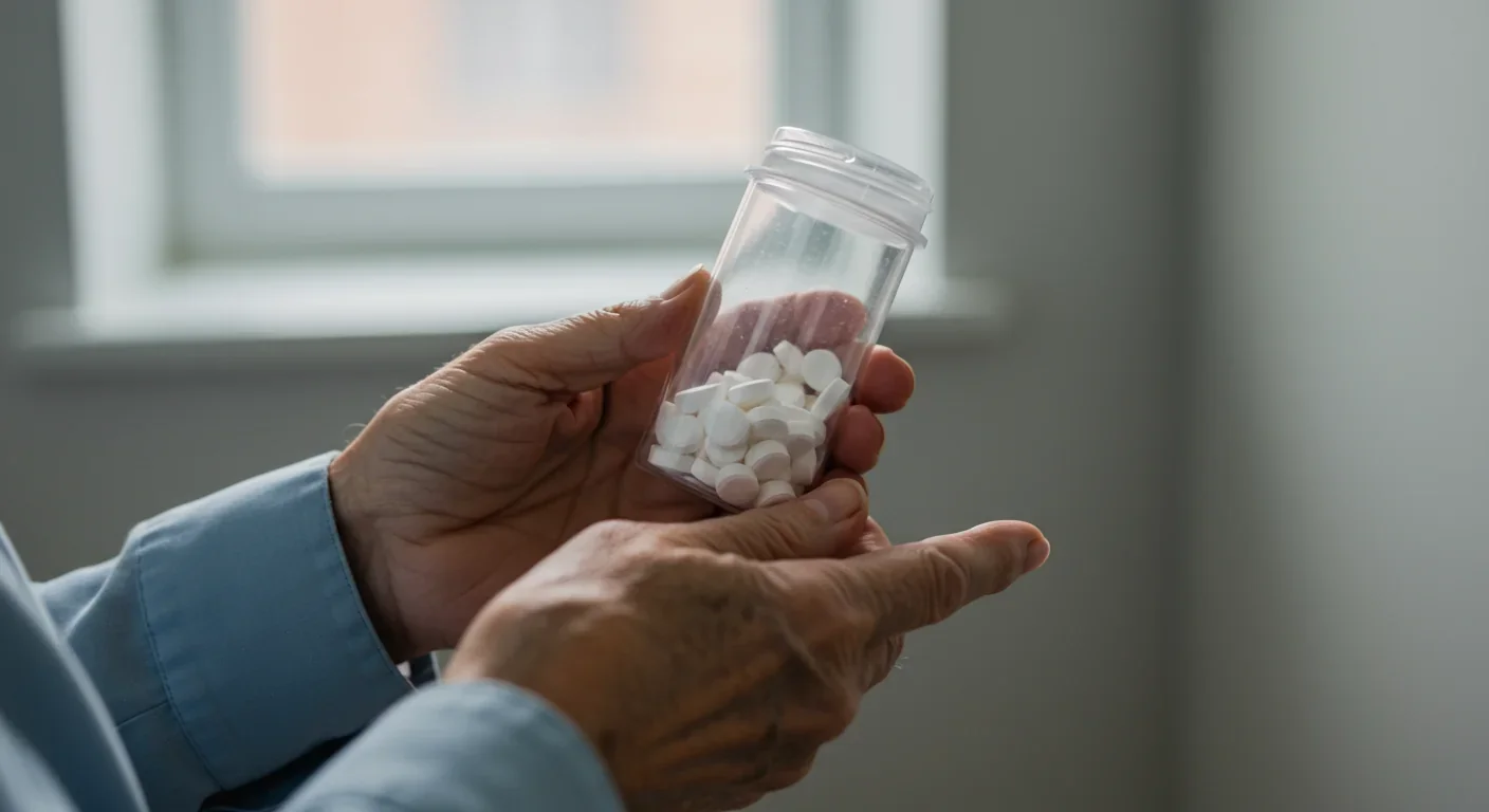 Scientists observing active elderly participants in age-reversal research lab with cellular data displays