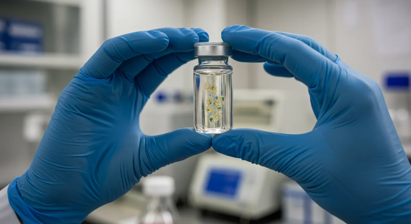 Vial of insulin-producing islet cells derived from chemically reprogrammed stem cells for diabetes treatment