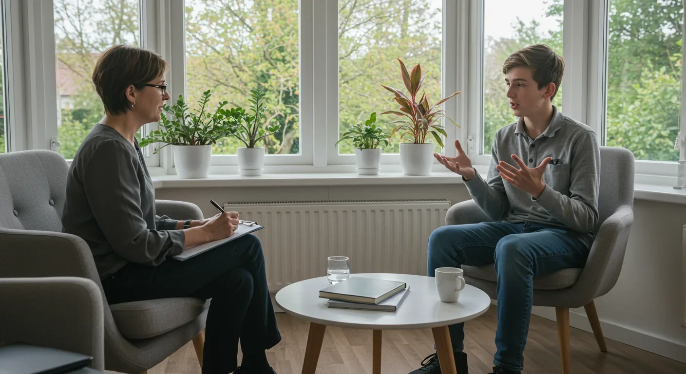 Young volunteer planting seedlings at community garden as climate anxiety coping strategy