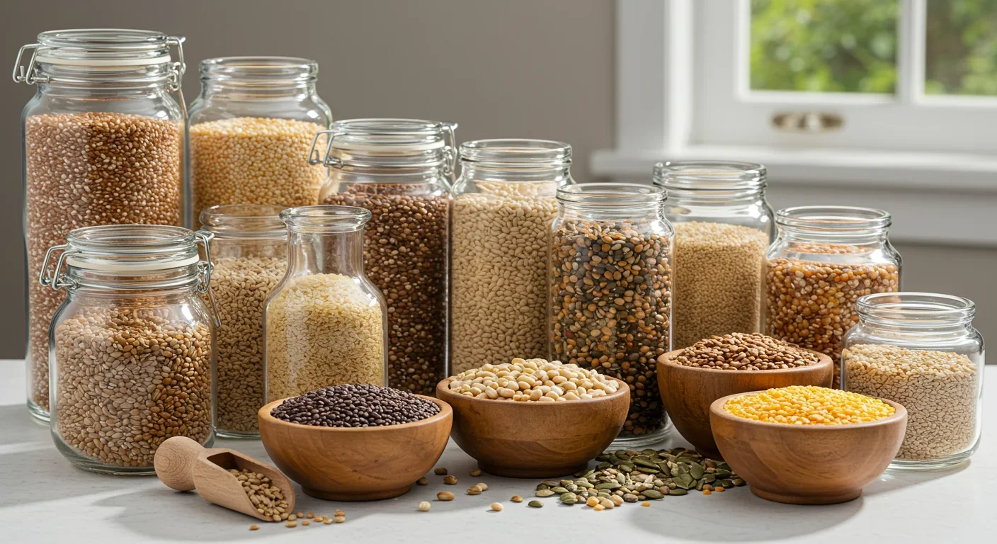 Variety of whole grains and legumes that are commonly contaminated with glyphosate residues