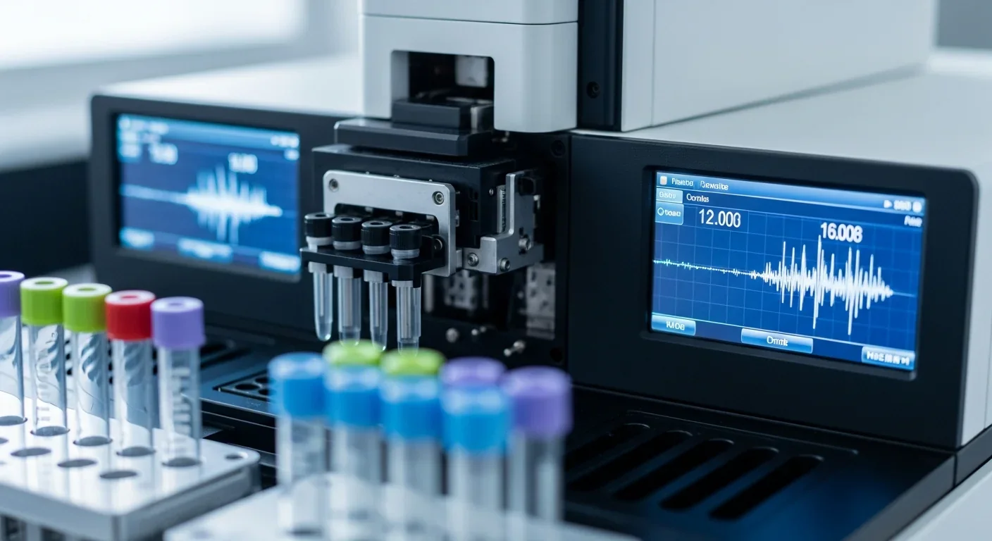 Advanced DNA sequencing equipment analyzing bacterial genomes