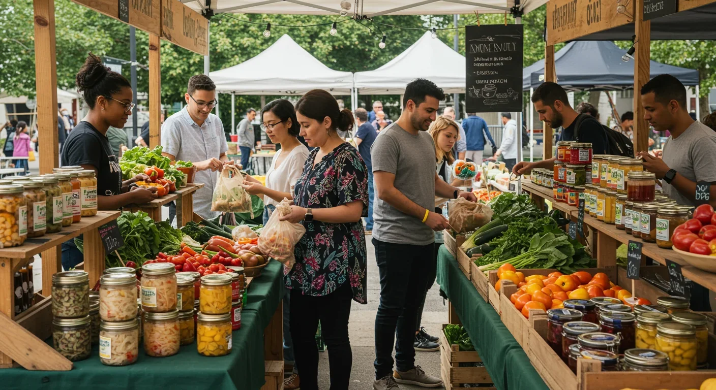 Woman peacefully enjoying a healthy meal and tea, representing the mind-body connection in gut-brain health