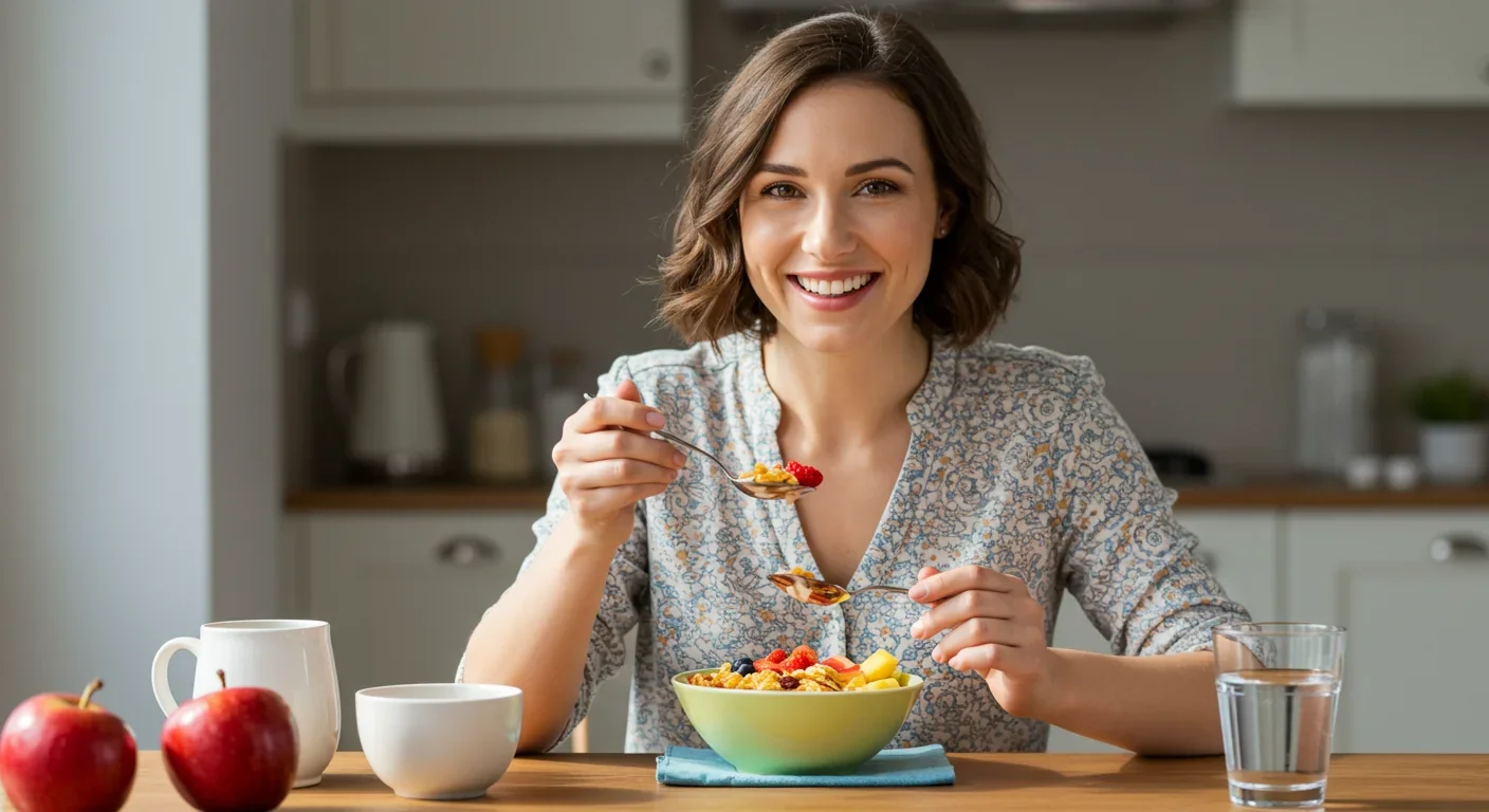 Doctor and patient reviewing personalized microbiome test results during medical consultation