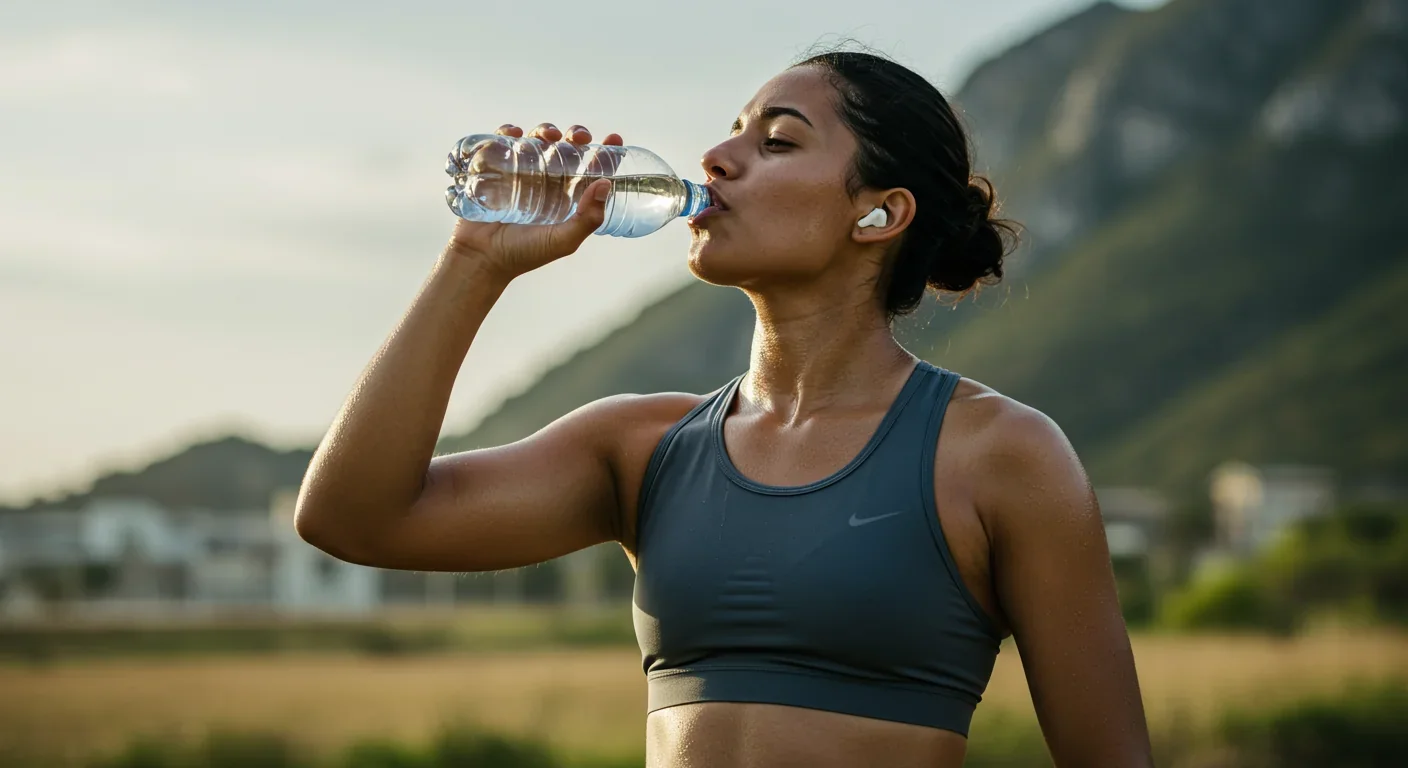 Athlete recovering after exercise showing hormetic physical stress adaptation