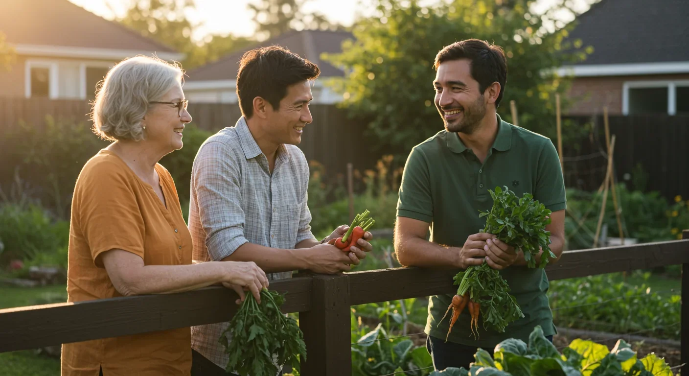 Two hands connecting in support, symbolizing the importance of human connection for health
