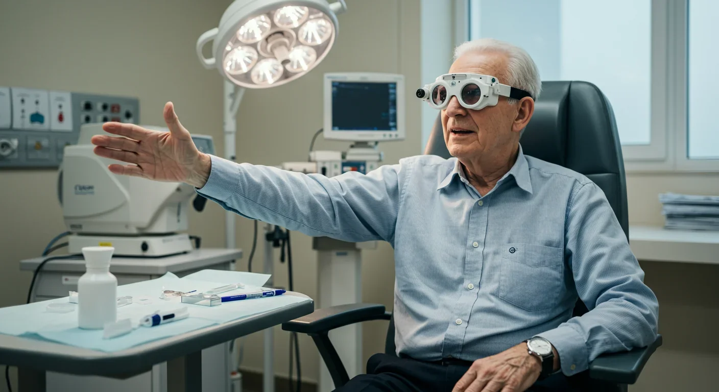 Patient with restored vision through optogenetic therapy navigating and locating objects