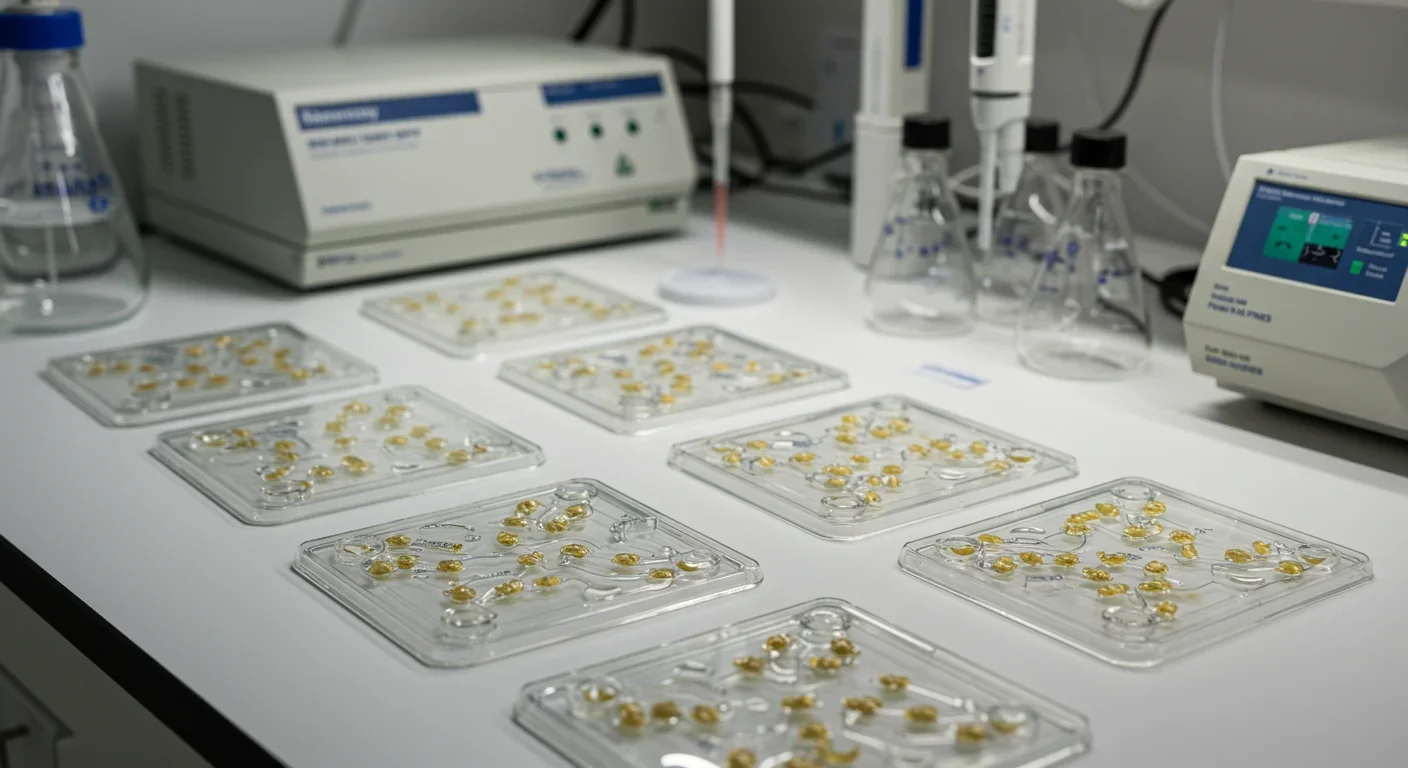 Microfluidic chips with brain organoids for automated drug testing in pharmaceutical lab