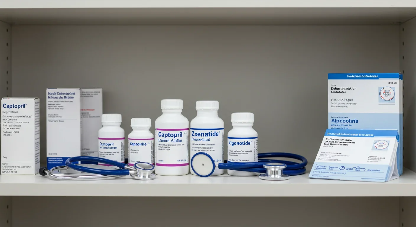 Gila monster lizard in natural desert habitat, source of exenatide diabetes medication