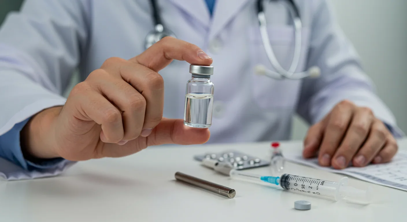 Medical vial containing senolytic drug therapy for treating age-related diseases